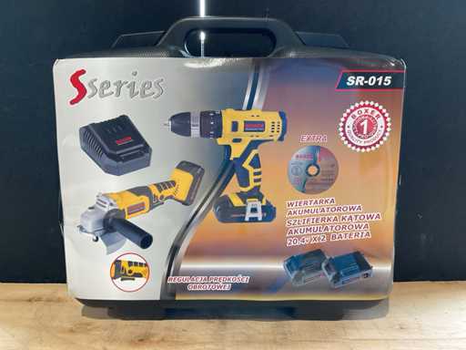 2025 Boxer SR-015 Zestaw narz?dzi akumulatorowych