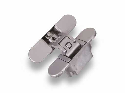 Wurth blind par satin chromé à charnière - 0688313556