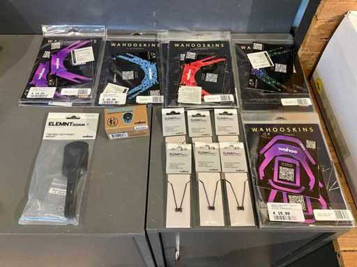 Verschiedene Wahoo-Accessoires
