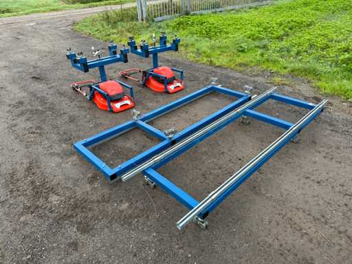 Savo Turbostar Mäher im Rahmen (2x)