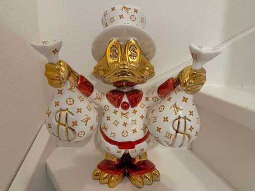 Sculptura de rață Daogbert Louis Vuitton