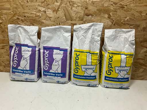 Umplutură pentru găuri Gyproc și finisaj din ipsos 5 kg (4x)