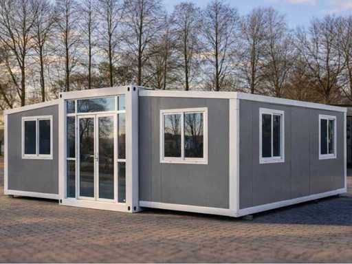 Tinyhouses, containers, storage tents and machines
