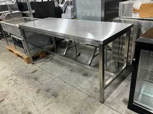 Table de travail en acier inoxydable Saro