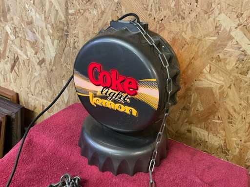 Magnetbeleuchtung mit Coke Light