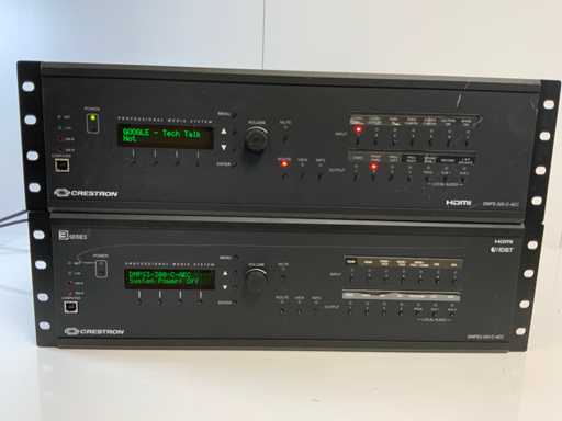 Crestron (DMPS3-300-C-AEC) Sistemi di presentazione DigitalMedia serie 300 con interfaccia per audioconferenze (2x)