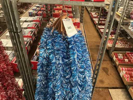 Weihnachtsdekoration Girlanden. (15-fach)