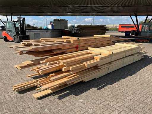 +/- 7m3 bois de construction