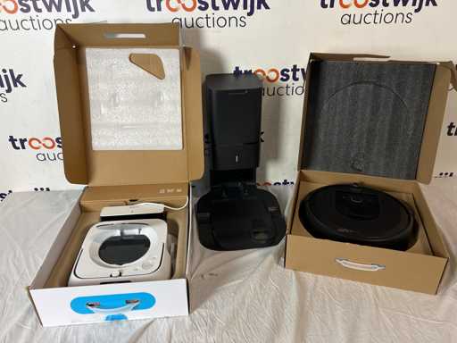 iRobot Braava jet m6 - Robot mop + iRobot® Roomba® i7+ - Robot vacuum cleaner with smart navigation 