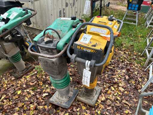 WACKER and BOMAG Vibratory Rammer (2x)