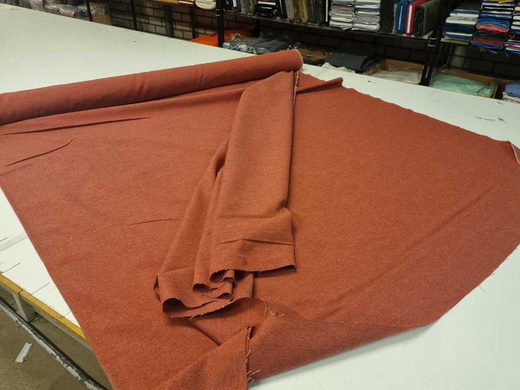 300cm wide curtain fabric 55m Aberdeen 11 red