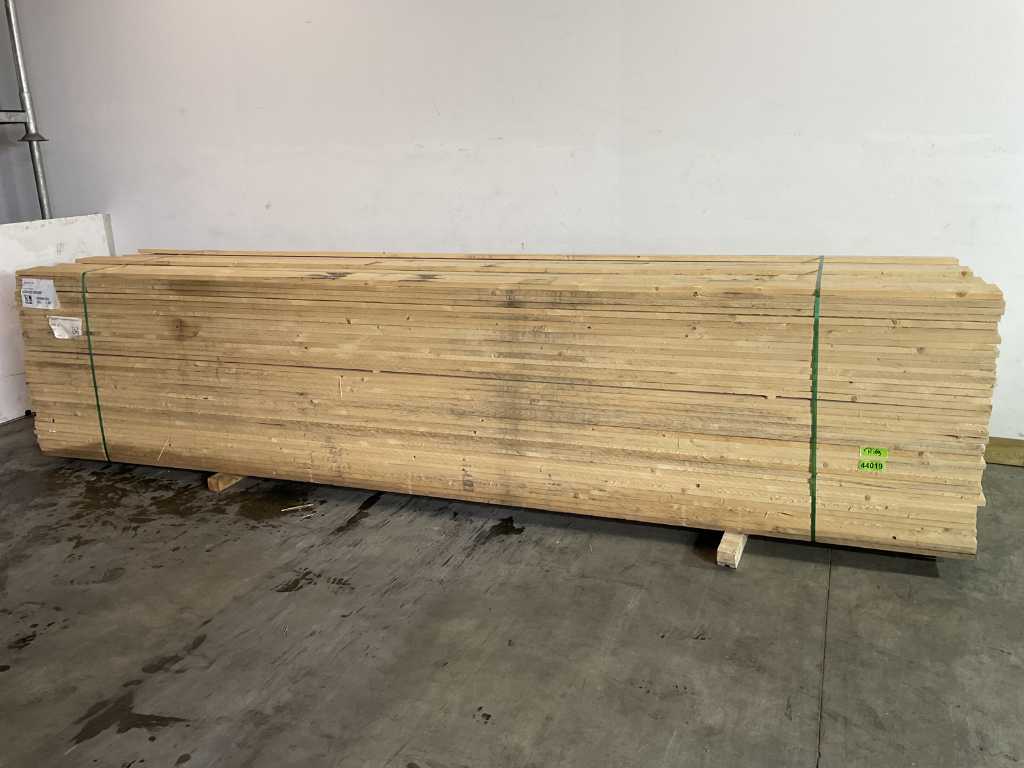 Spruce board 450x15x2,2 cm (42x)
