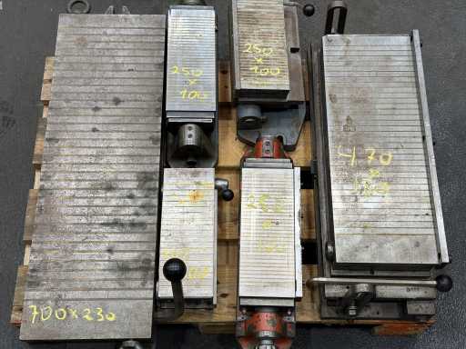   6 aimants de serrage