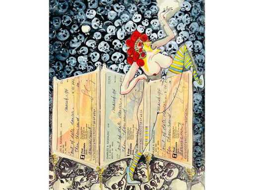 Albert Szukalski - original collage - masterpiece