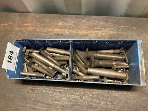 Partij boor en freeskoppen