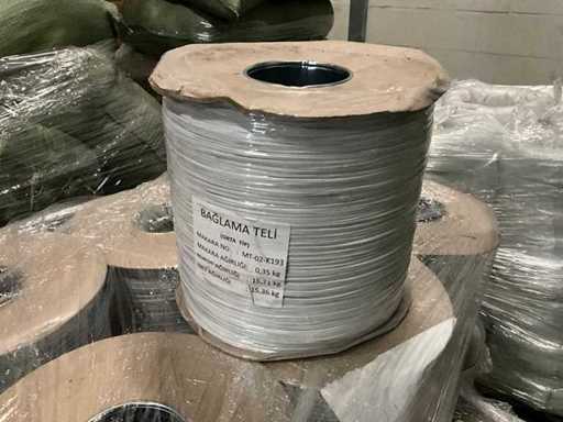 MK-02-K193 Face mask nose clamp wire on roll