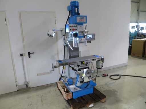 Machine de forage et de fraisage HBM BF 60 DRO