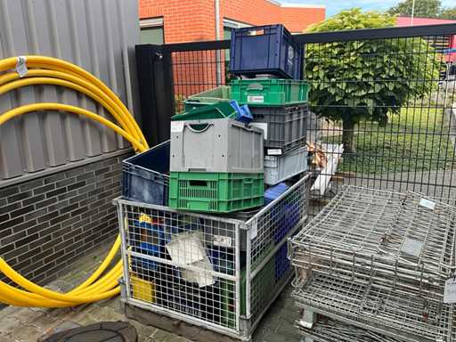 Partij magazijnbakken