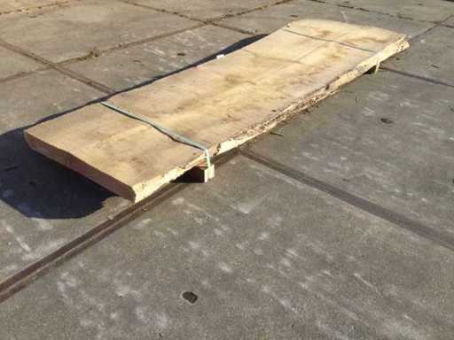 Boomstam Tafelblad eiken 3400x930x95mm