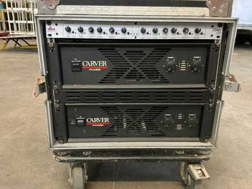 Rack d’amplificateur Carver (2x)