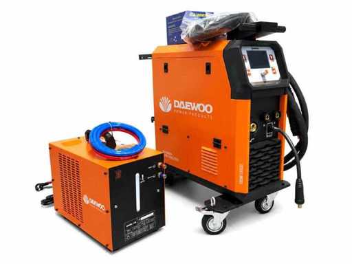 Watergekoeld multifunctioneel lasapparaat - Daewoo DAMIG350GDL & DAWS-10L