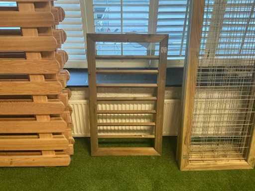 Gate Spruce Straight In Frame 60x100 cm