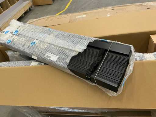 Tende fresche Tenda in bambù nera (6x)