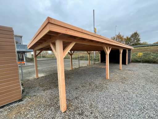 Cas? de ?ar? Douglas cu depozitare - 1500x500x257 cm