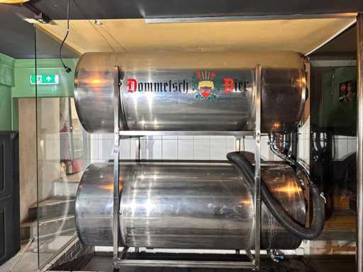 1992 DRU 2100 Dubbele biertank 2x 1000L.