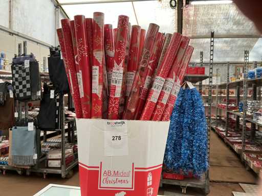 Natalizia. Batch Weihnachtspapierverpackung.