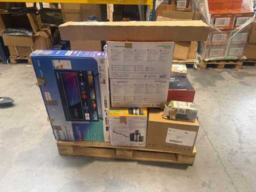 LOT 13511 – Huishoudtoestellen & Retourmix (grote pallet)
