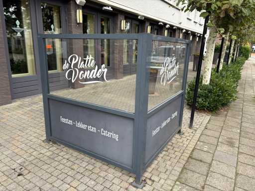 Pare-brise de terrasse (4x)