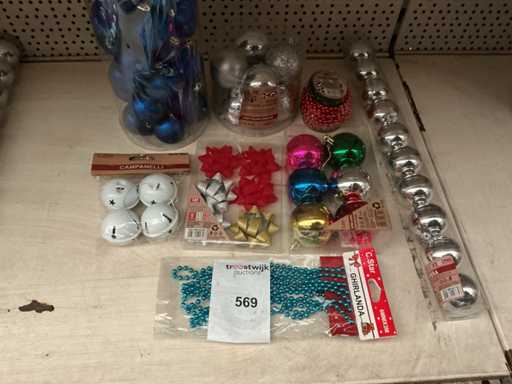 Weihnachtsdekoration für Partys.