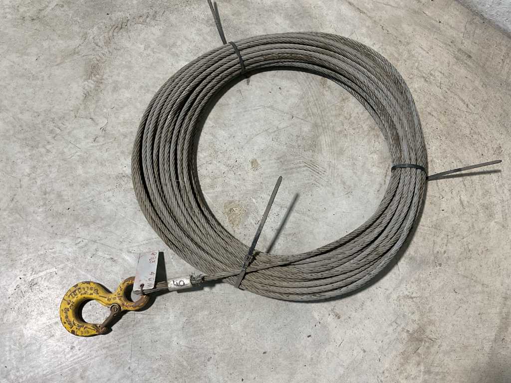 Câble métallique 40 mètres