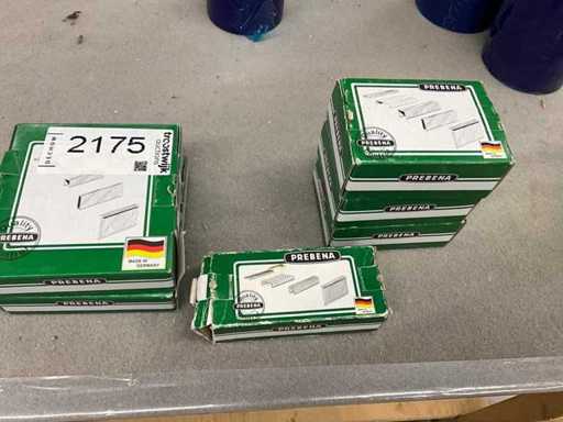 Konvolut PREBENA Prebena Heftklammern 22500 Stück siehe Bilder