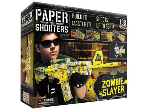 PAPER SHOOTERS, Bausatz, "Zombie Slayer" (TR) (10x)