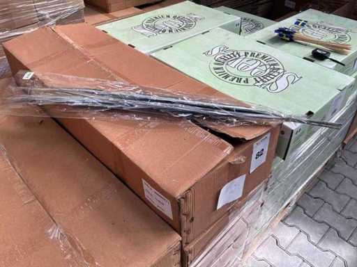 Ramură ornamentală de iarbă de mătură (252x)