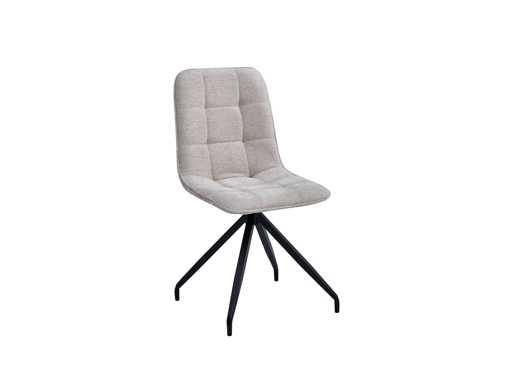 Colenis - Farucci Eetkamerstoel - set van 50 - Beige - Chenille Stof - Design