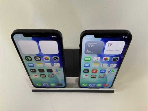 Apple iPhone 12 - 64GB - Negru (2x)