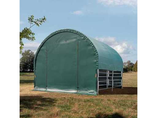 RTE - 8112 - Dierenverblijf / cattle tent 6000x6000x3700mm
