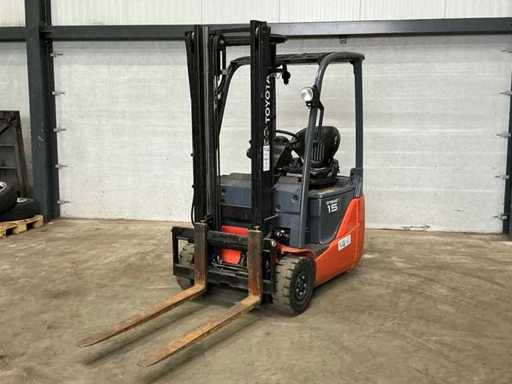 2017 Toyota 8FBE15T Vorkheftruck