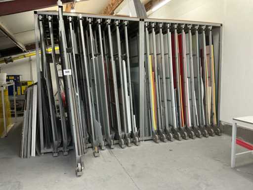 Vertical roller plates insert (2x)