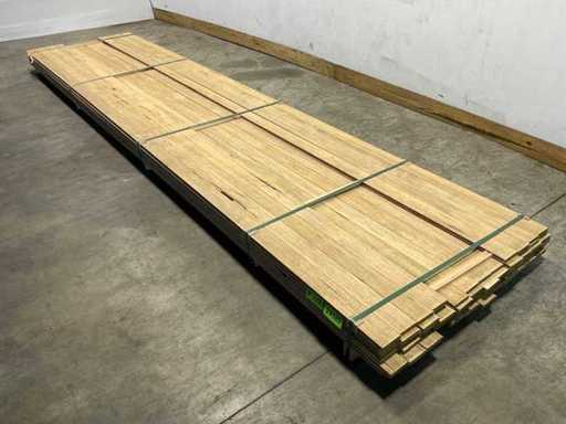 Fraké plank mes- en groef verbinding 455x9,2x2 cm (40x)