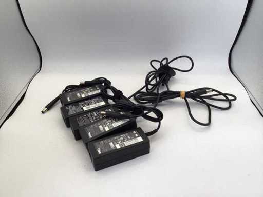 Adaptateur d’ordinateur portable Dell 65 watts Pièce d’ordinateur à broches épaisses (5x)