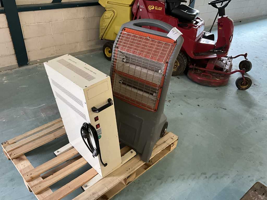 Infrarood heater (2x)