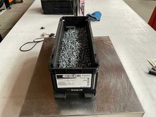 Würth 11.14kg Drill screw flat ball head 4.2 x 16 in stackable box