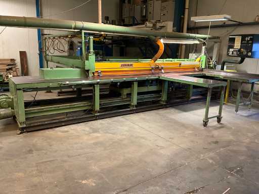 1980 Jrion & Denz PPA Platen opdeelzaagmachine