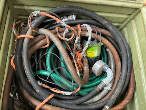 Submersible pump and various hose