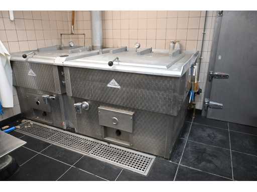 Bouilloire Muvero 500L en acier inoxydable