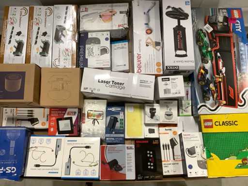 Marchandises de retour de palettes